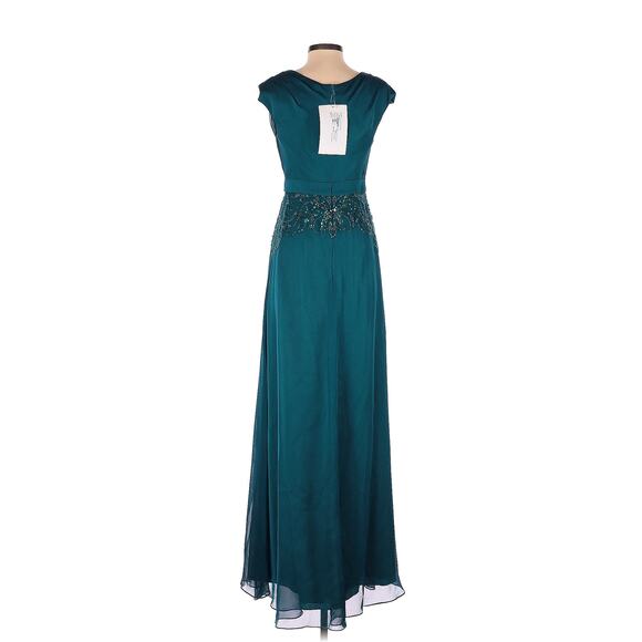 Jade by Jasmine Elegant Gown Special Occasion Bridesmaid Prom Dress Size 2 - Picture 4 of 16